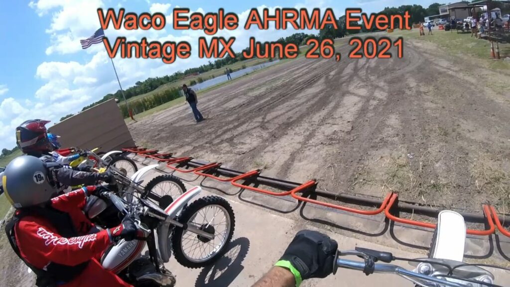 Waco Eagle AHRMA Events Vintage MX - Riesel Texas