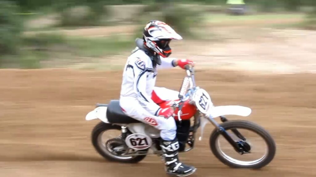 Red and White MX Racer - Waco Eagles MX Park