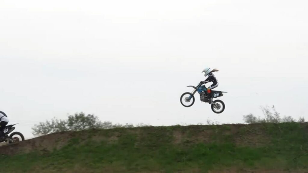 Catching Air - Motocross Rider - Waco Eagles MX Park Waco Texas