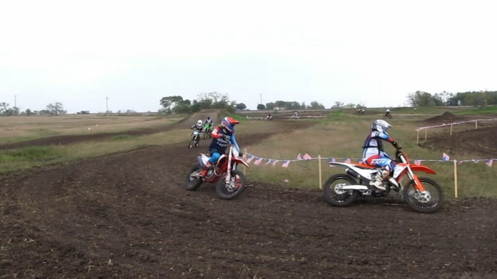 Waco Eagles MX Park Waco Texas - At the Curve of the Track - Riesel