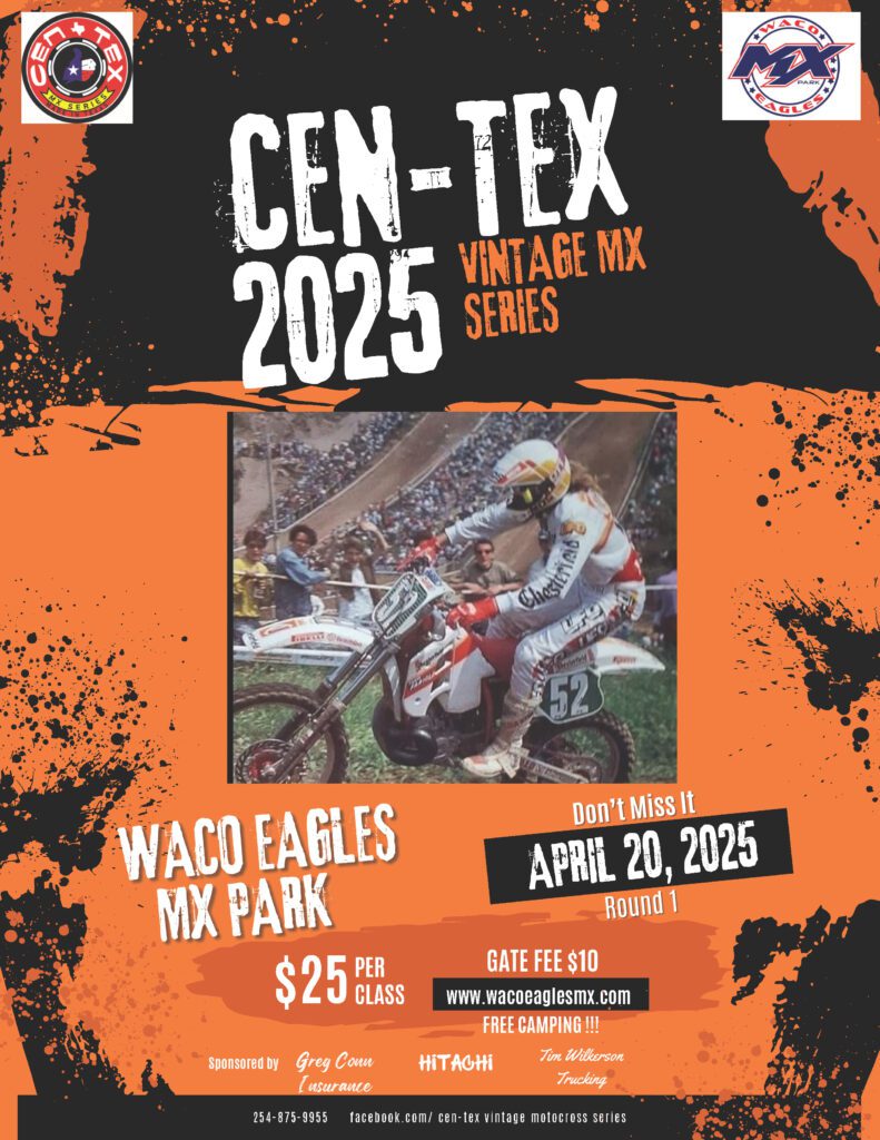 2025 Cen-Tex MX Series Waco Eagles MX Park