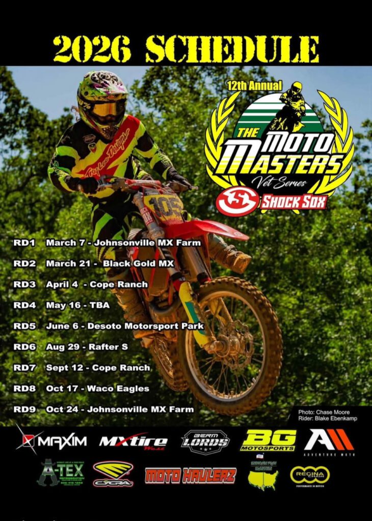 Moto Masters Texas 2026